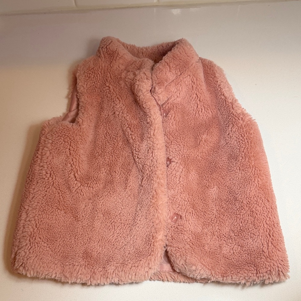 Epic Threads Blush Fuzzy Vest